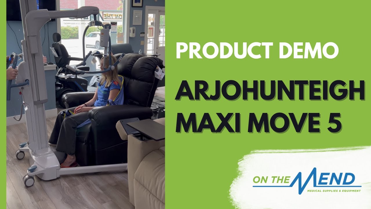 Product Demo: ArjoHuntleigh Maxi Move 5 | On The Mend Medical