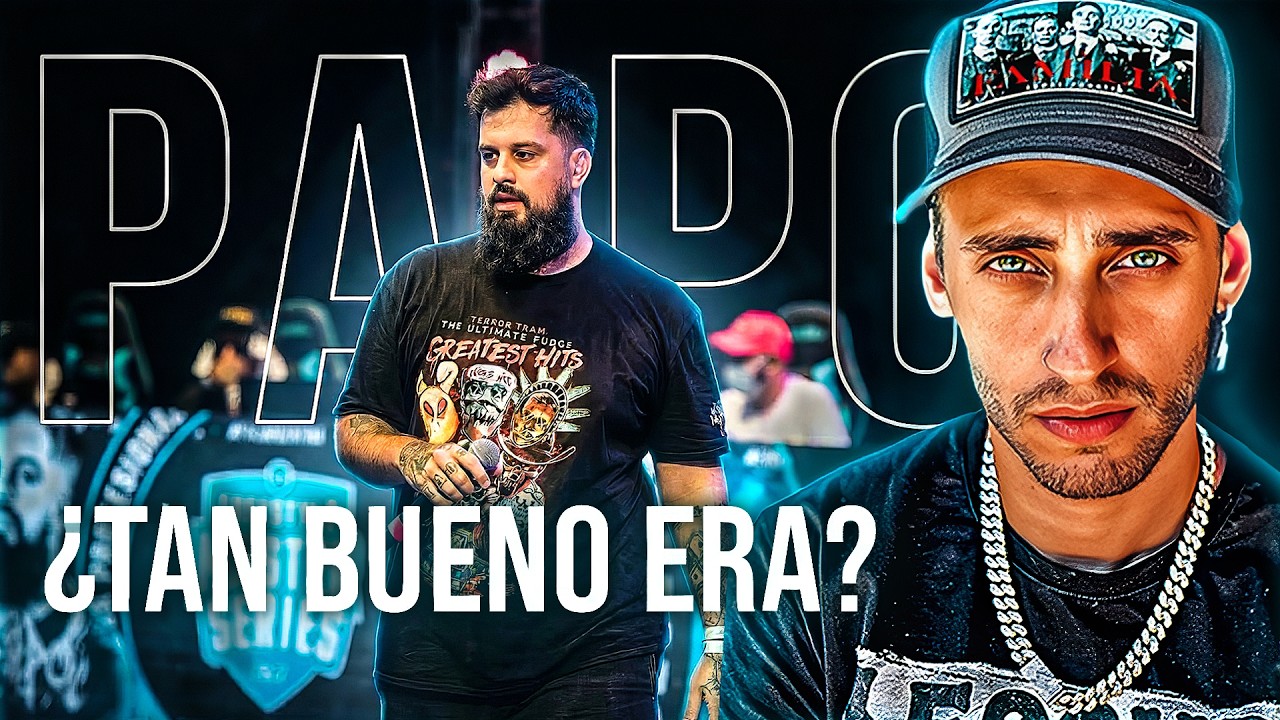 ¿tan bueno era PAPO? 😯 BLON reacciona a sus mejores minutos
