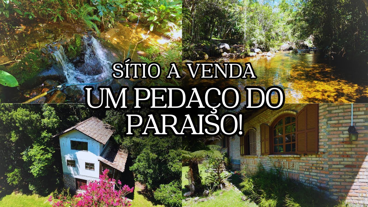 PARAISO EM SANTA CATARINA - SÍTIO A VENDA | 4.7 HA | CACHOEIRA | CHALÉ | CASA RUSTICA | RICO EM ÁGUA