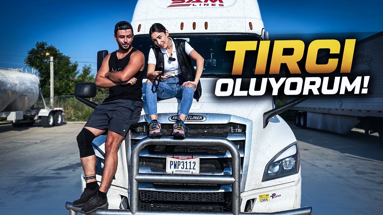 TIR ŞÖFÖRÜ OLUYORUM! I Amerika @CanHarmanşah