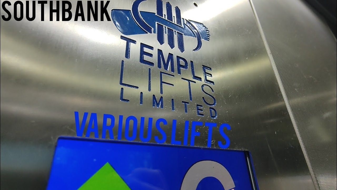 Various Lifts around and inside the Southbank Centre, London