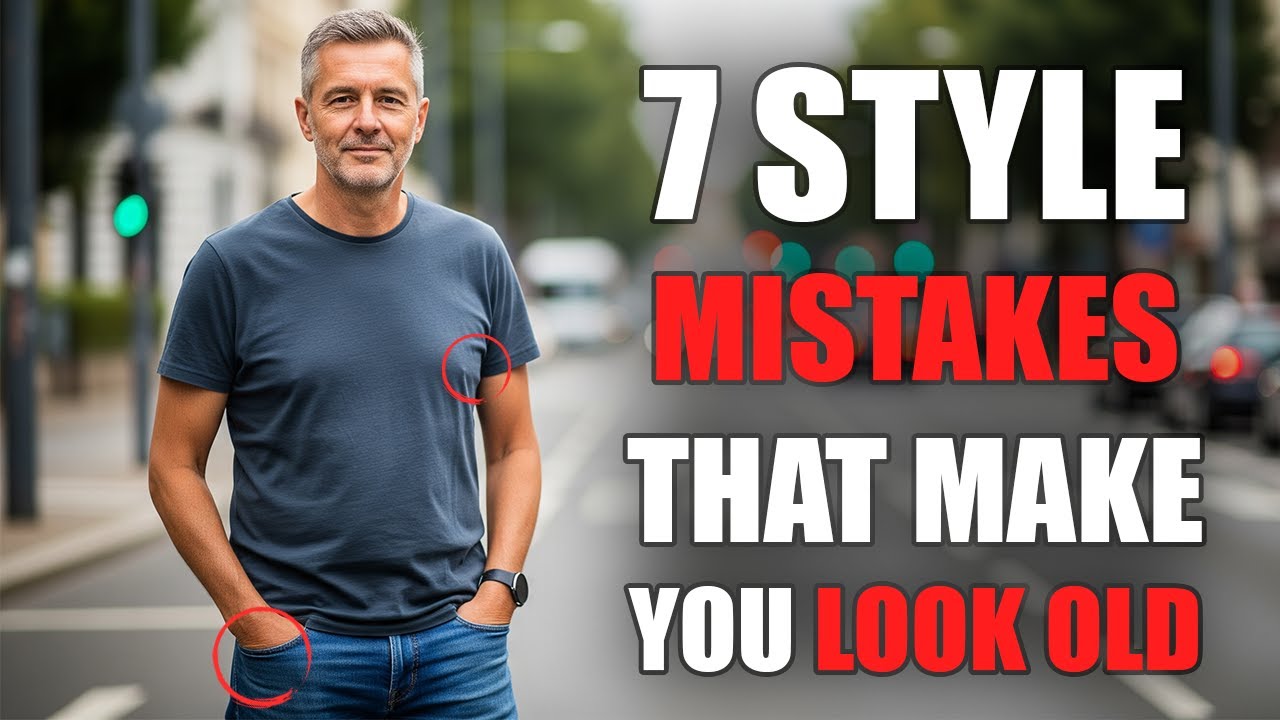 7 Style Mistakes That Make You Look OLD Stop Doing This! | Men's Fashion 50+