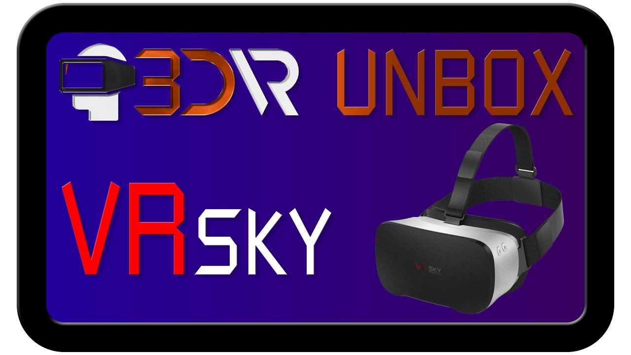 Распаковка очков виртуальной реальности VR Sky CX-V3 | 3D-VR - все о виртуальной реальности