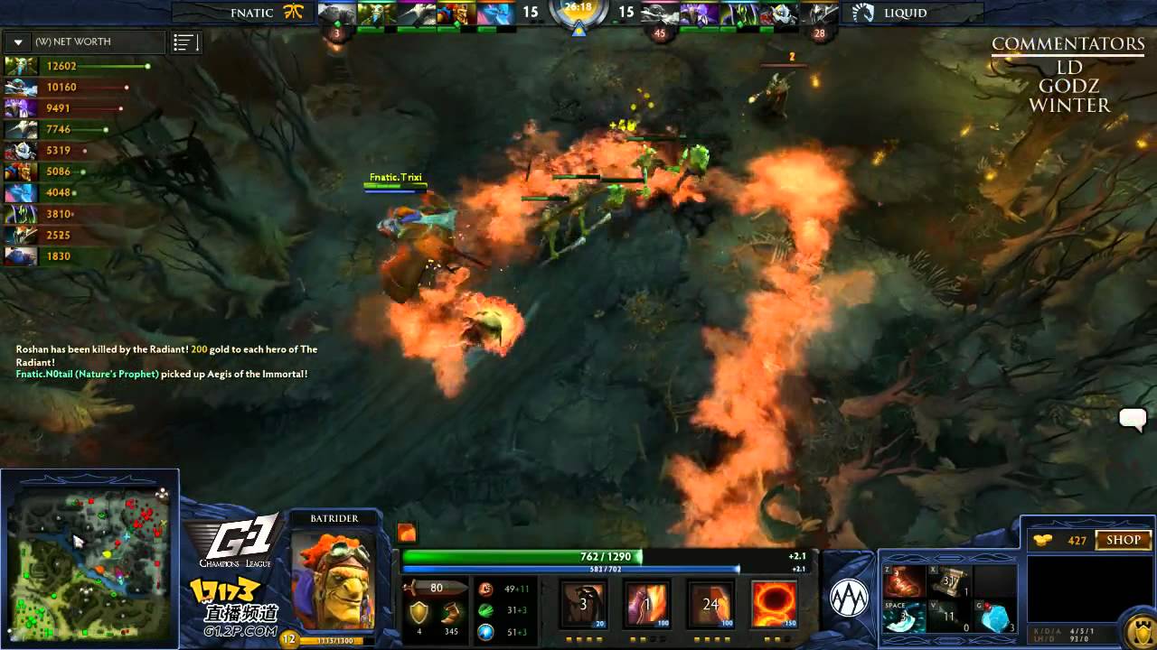 Liquid vs Fnatic - Game 2 (G-1 League - NA/EU Qualifier) [WOW EPIC]