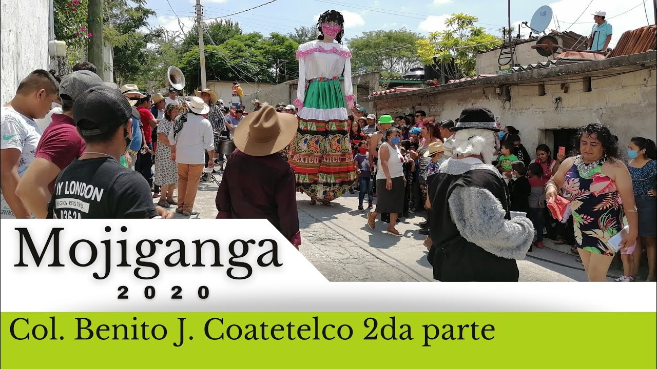 Mojiganga de Coatetelco Col. Benito Juárez. 2da parte. #mojigangadecoatetelco #lacuacuana