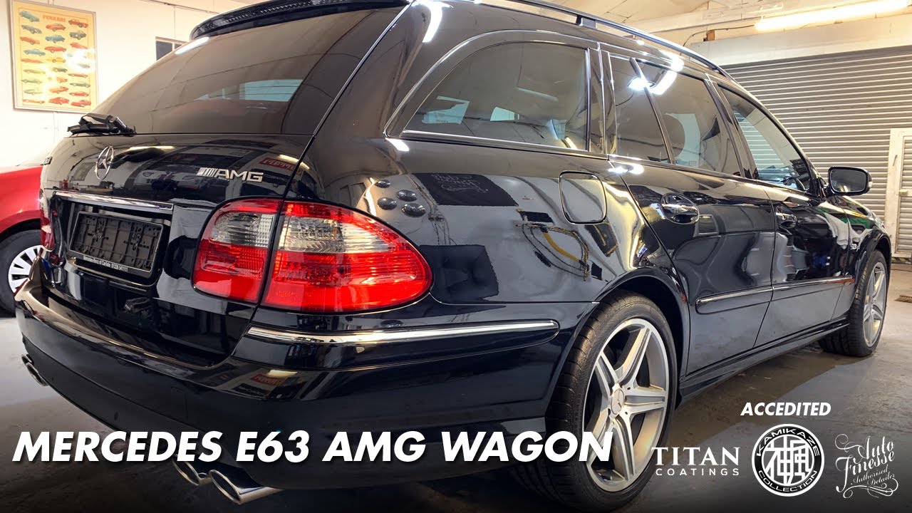 RESURRECTED BLACK 2008 MERCEDES E63 AMG WAGON