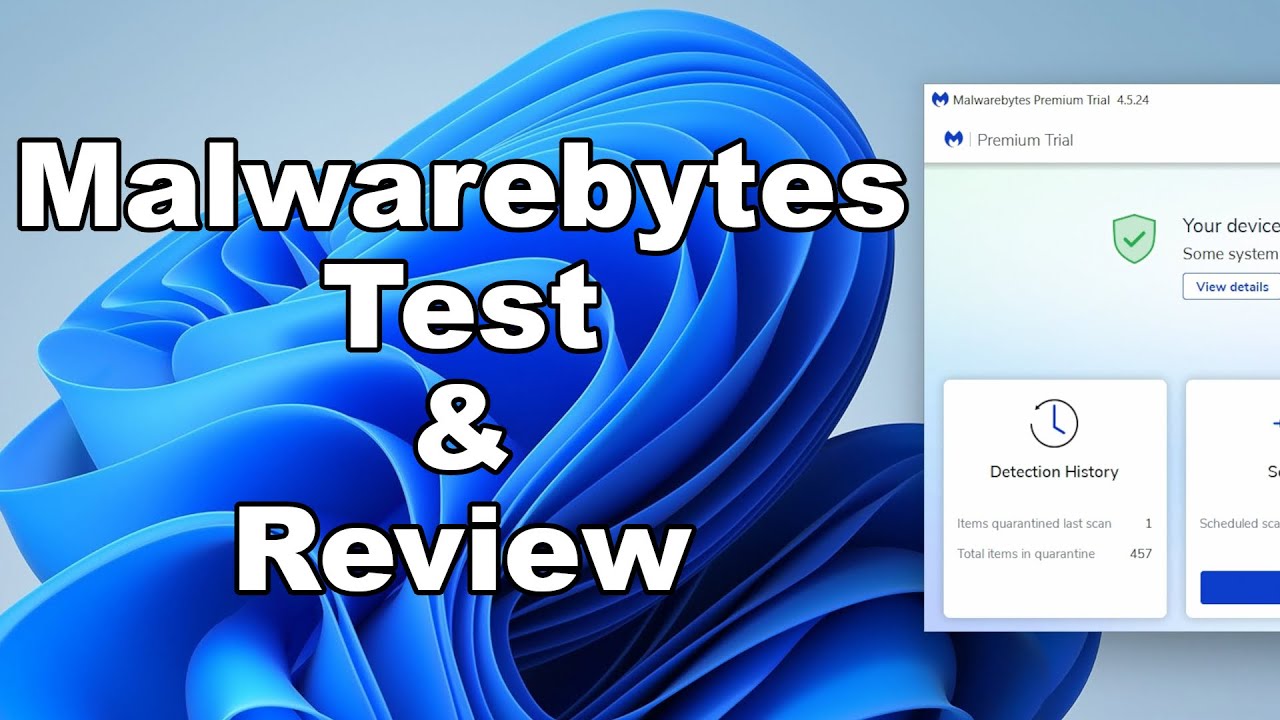 Malwarebytes Premium Antivirus Test & Review 2023 - Antivirus Security Review - Security Test