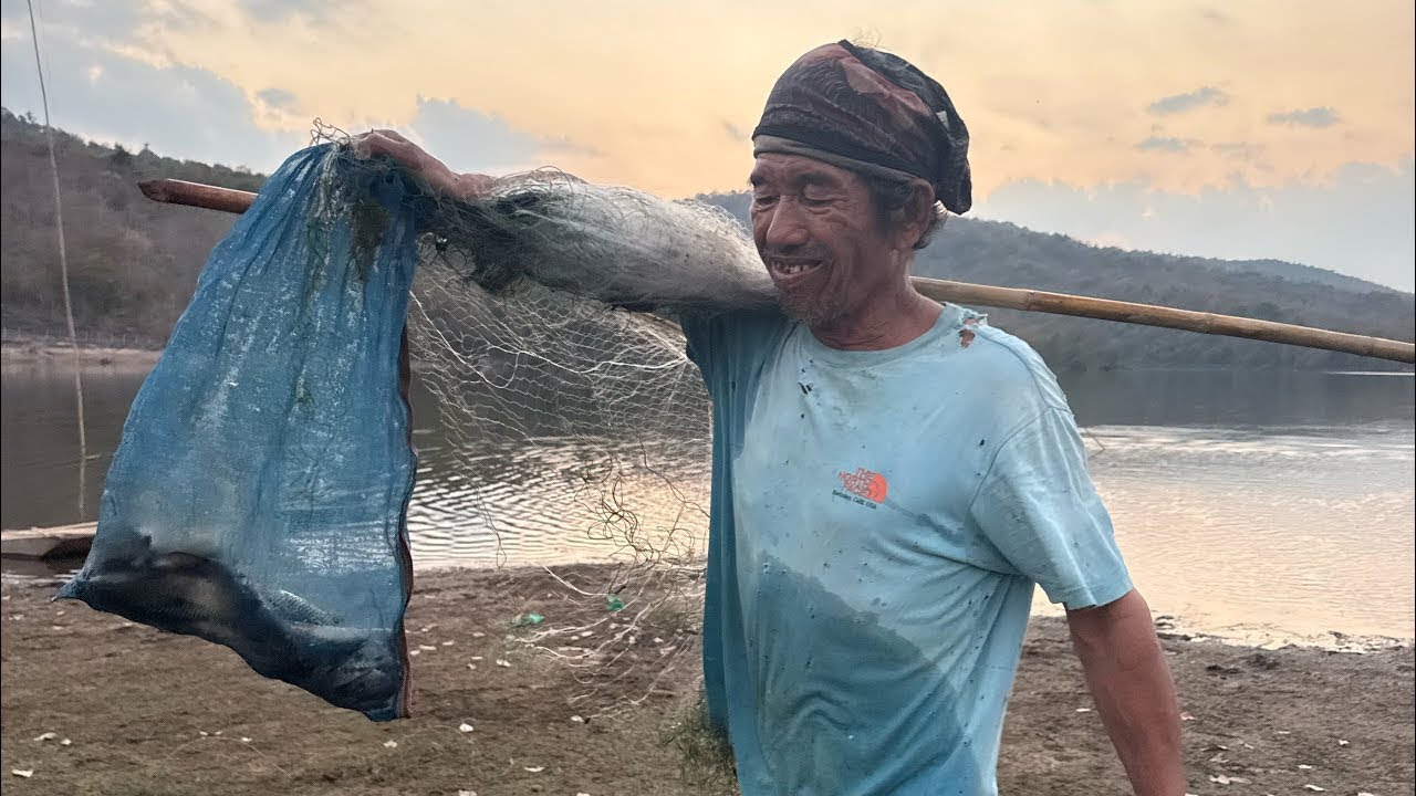 หมายนี้เด็ดมาก ได้ปลาเยอะเลย #fishing #บ้านป่า 