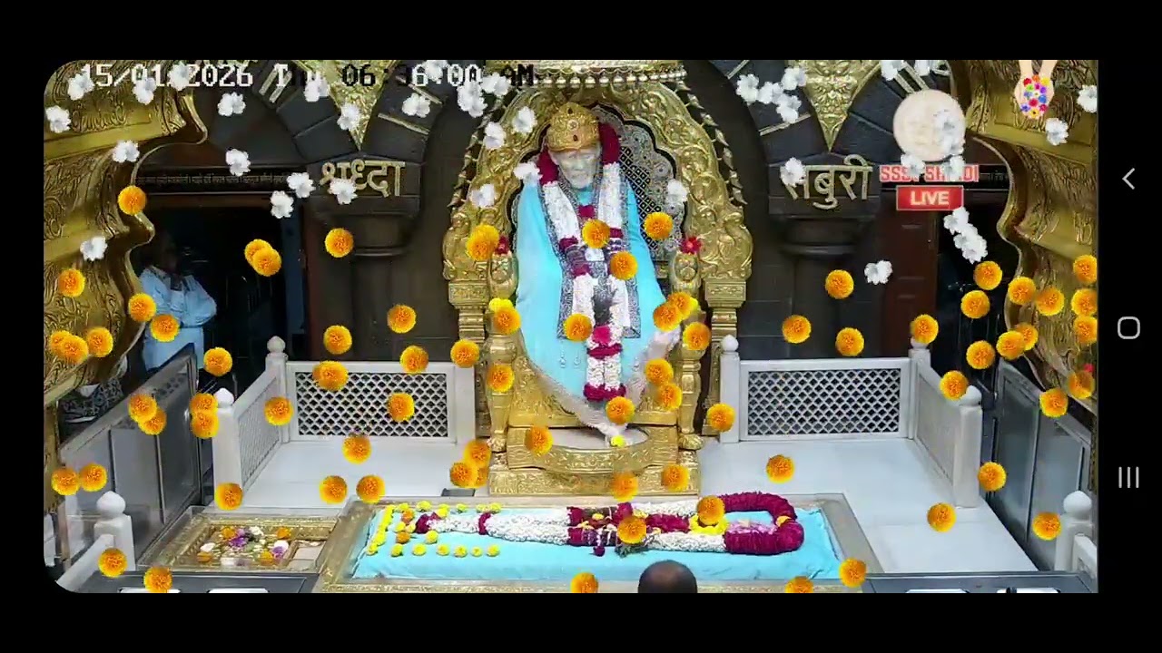 Om Sri Sairam Shubhodaya Arati Darshan Jan 15 26 Shub Guruvaar Happy Makara Sankranthi