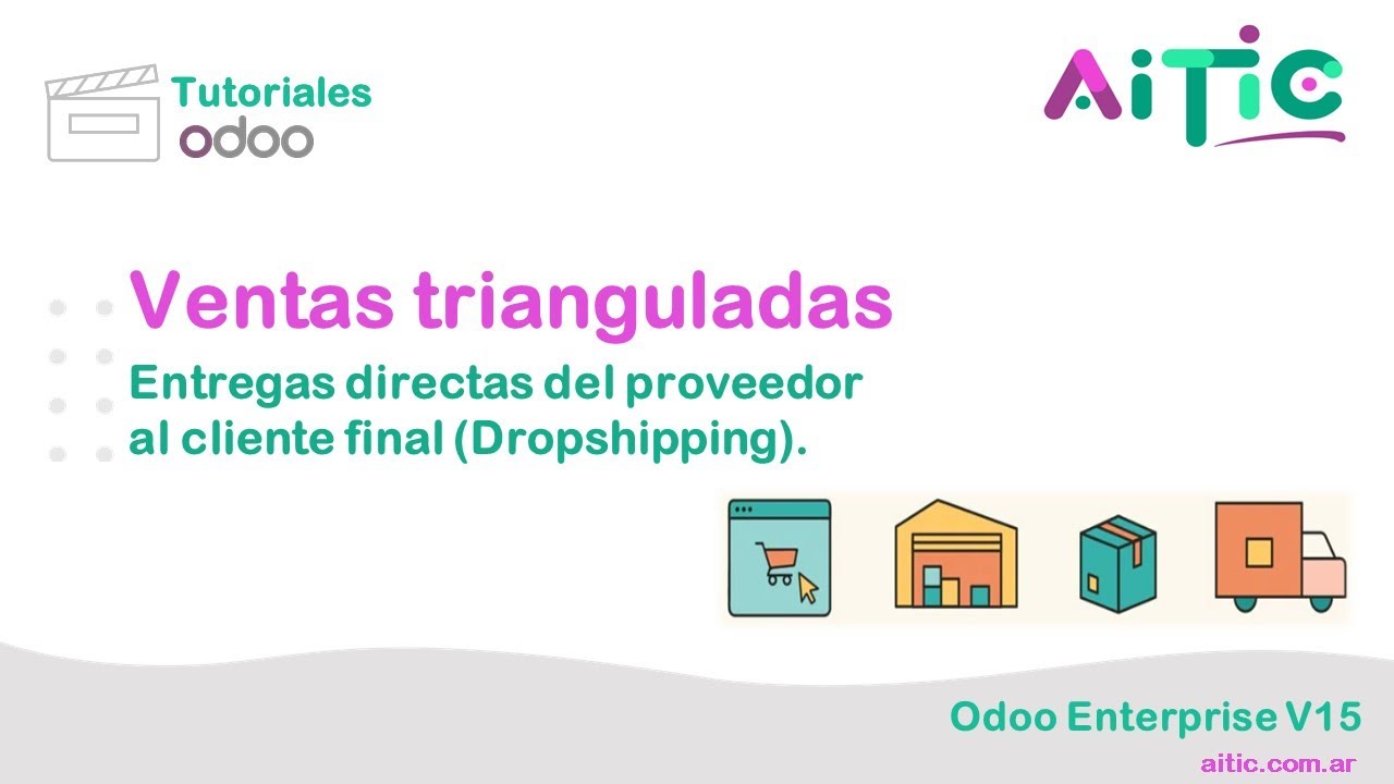 Ventas Trianguladas (Dropshipping) Odoo V15