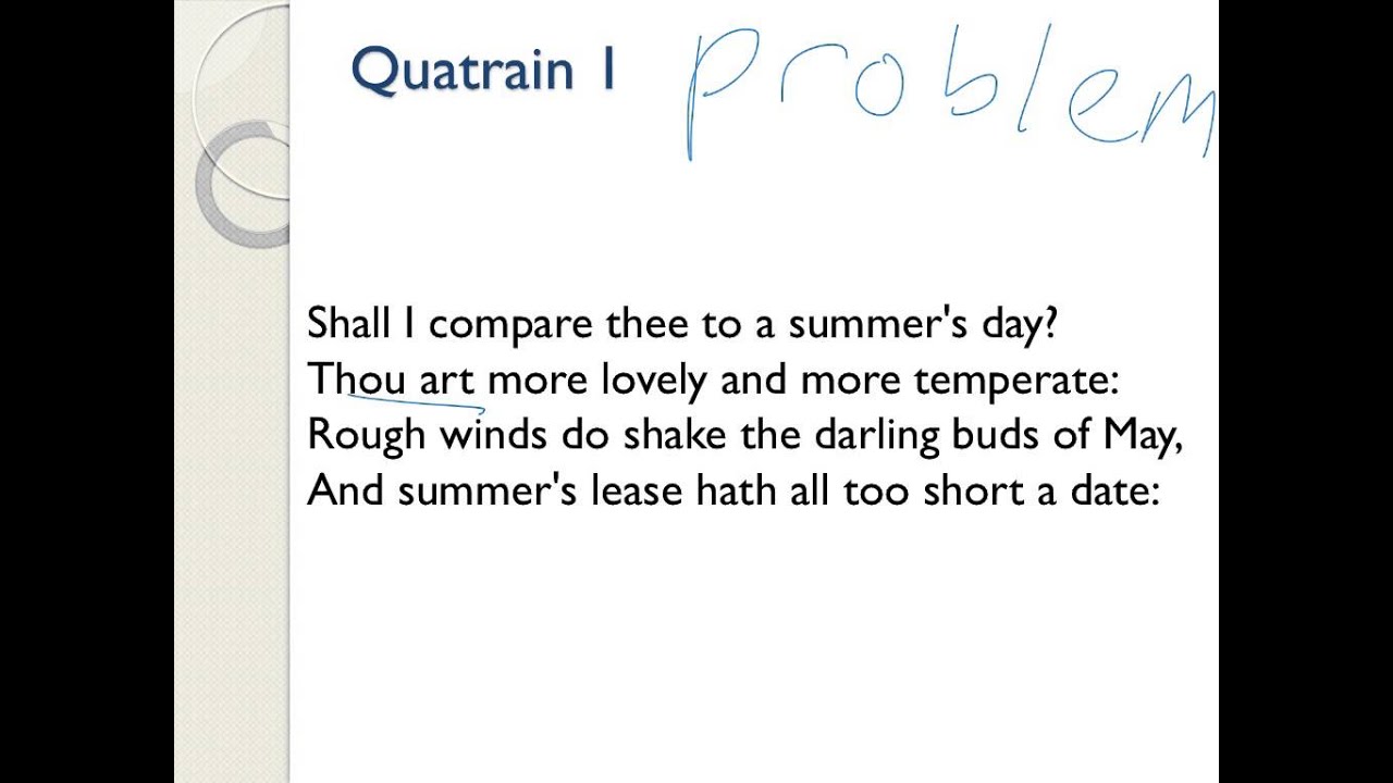 How to Read a Sonnet