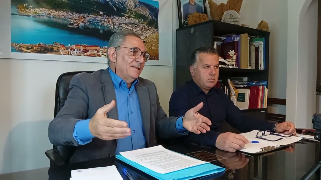 Α Μέρος Συνέντευξη τύπου Γιάννη Γαλουζή για υπόθεση Χαλίκου και τις εντάσεις στο ΔΣ