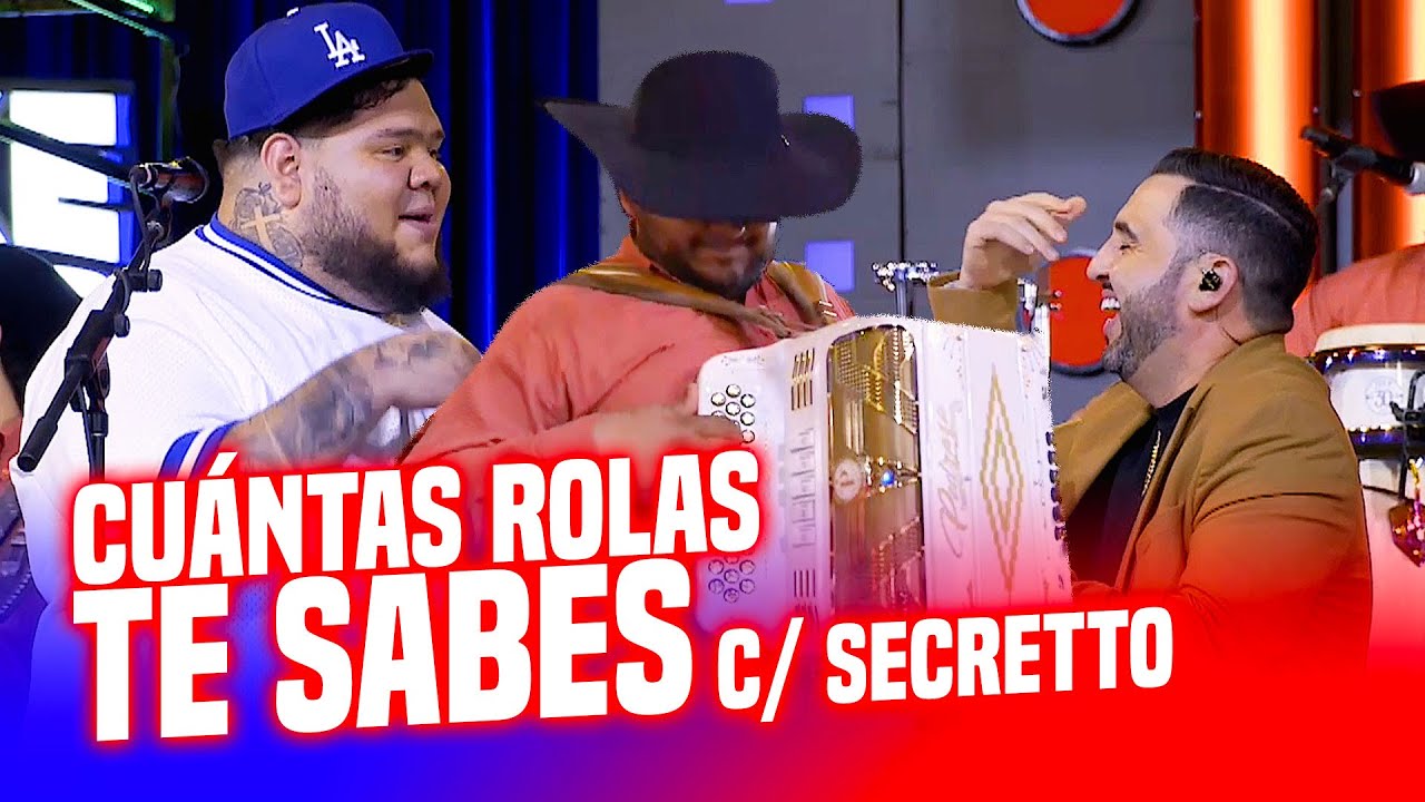 ¿Cuántas rolas te sabes?Ft. Secretto, Victor Cibrian y Mike Salazar Ep.29 T-06 ZDD