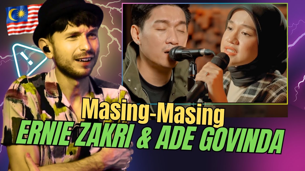Vocal Coach YAZIK reacts to Ernie Zakri & Ade Govinda - Masing-Masing (Live Performance)
