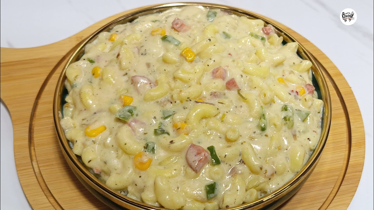 White Sauce Pasta Recipe | Indian Style White Sauce Pasta | Easy & Quick pasta | Taste Tactics