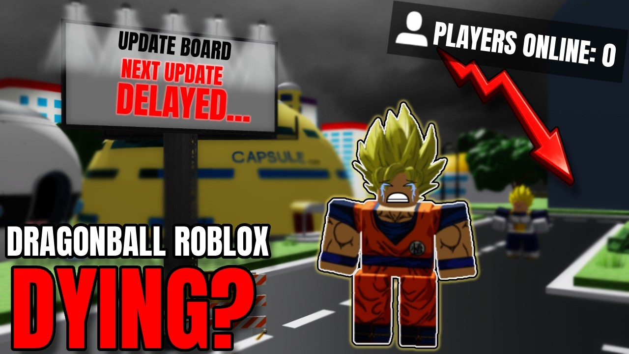Почему игры по Dragon Ball в Roblox умирают...