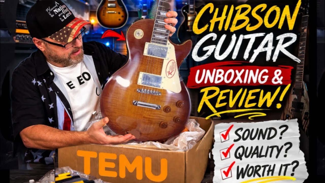CHIBSON Les Paul Standard 2026 | Unboxing (Gibson Les Paul Clone) 