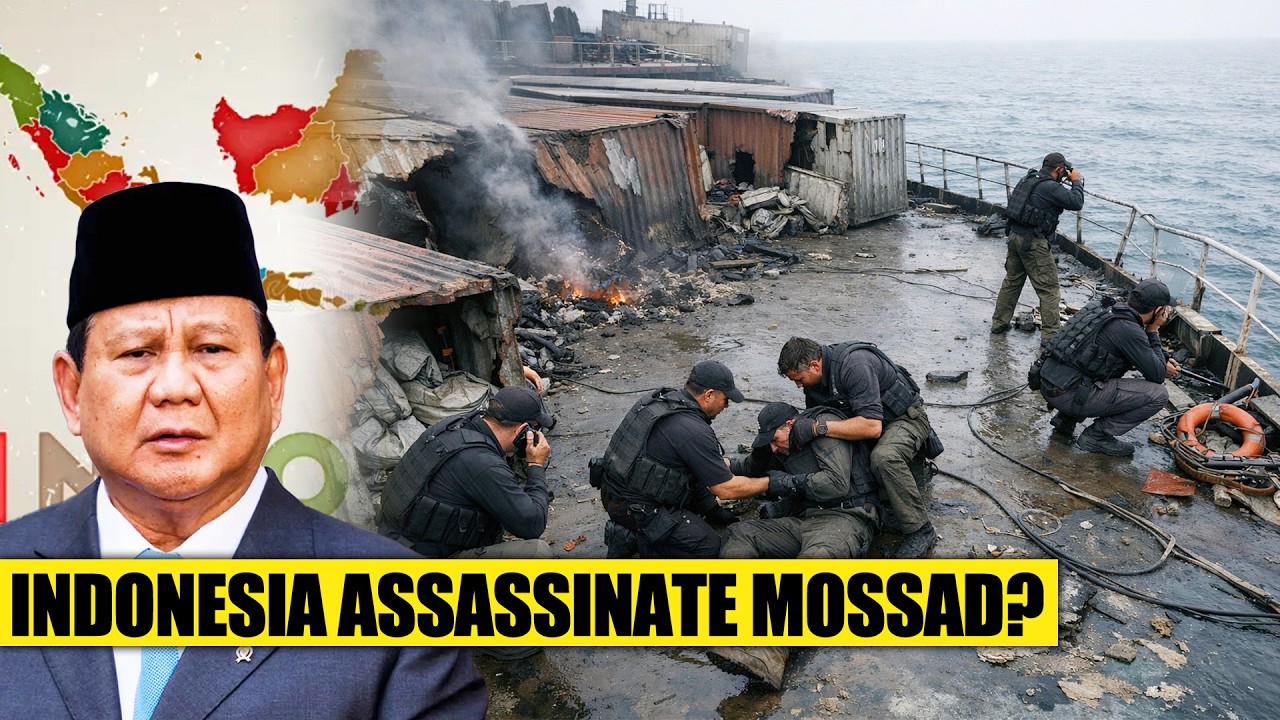 Israel PANICS as Indonesia outsmarts Mossad in Iran...100 agents trapped - OPTM
