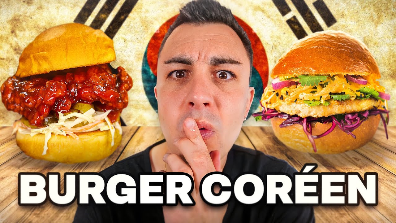 JE TESTE LES MEILLEURS BURGERS CORÉENS ! (c'est incroyable)