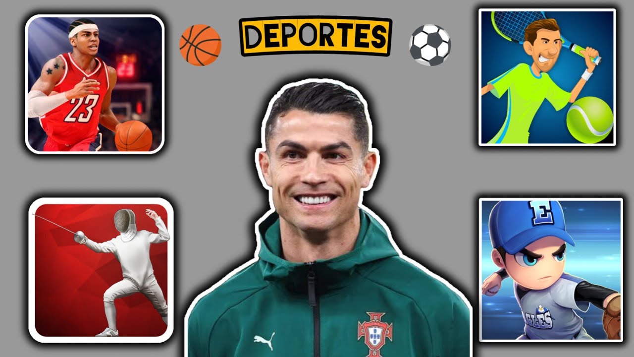 Probando DIFERENTES juegos de DEPORTE para celular para GAMA BAJA