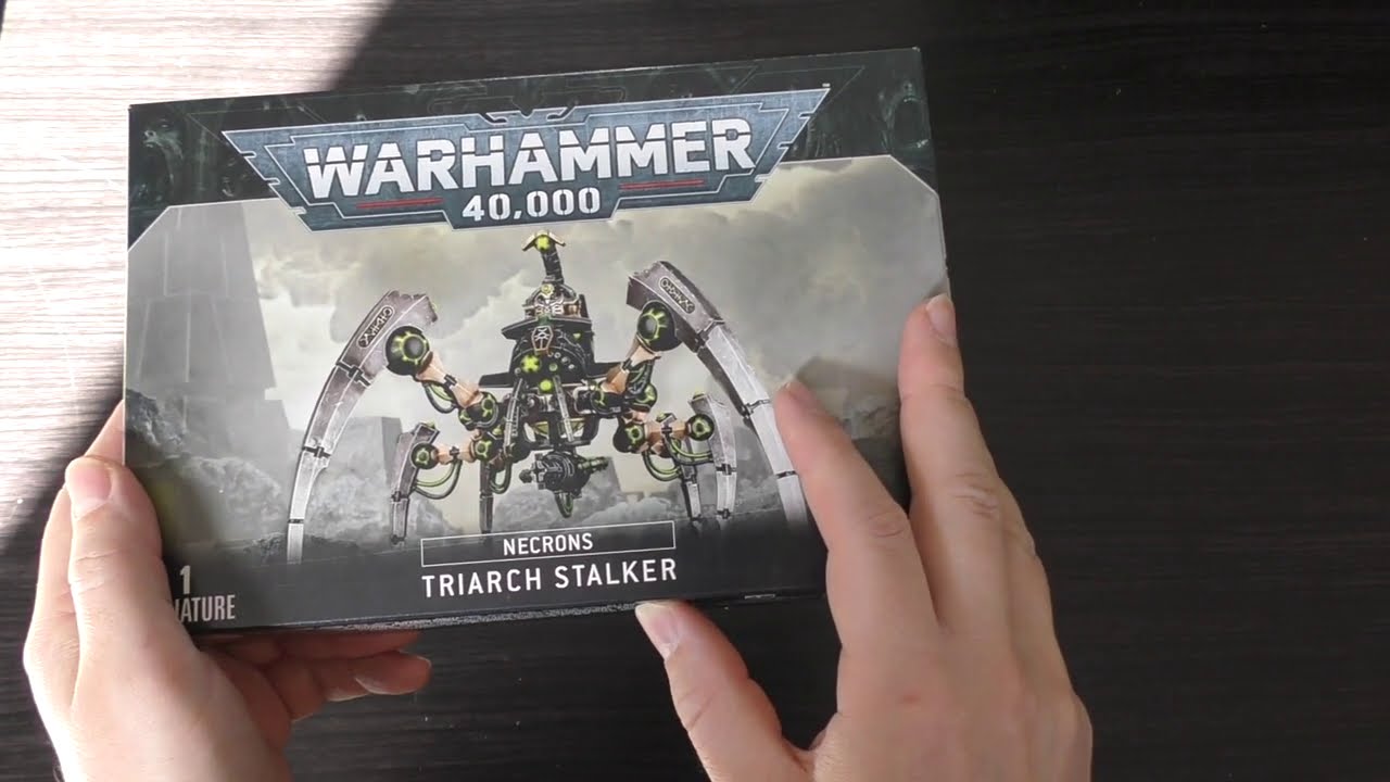 Necrons - Triarch Stalker - Unboxing (WH40K)