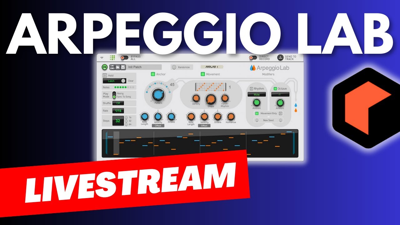Let’s discover Reason’s Arpeggio Lab device together