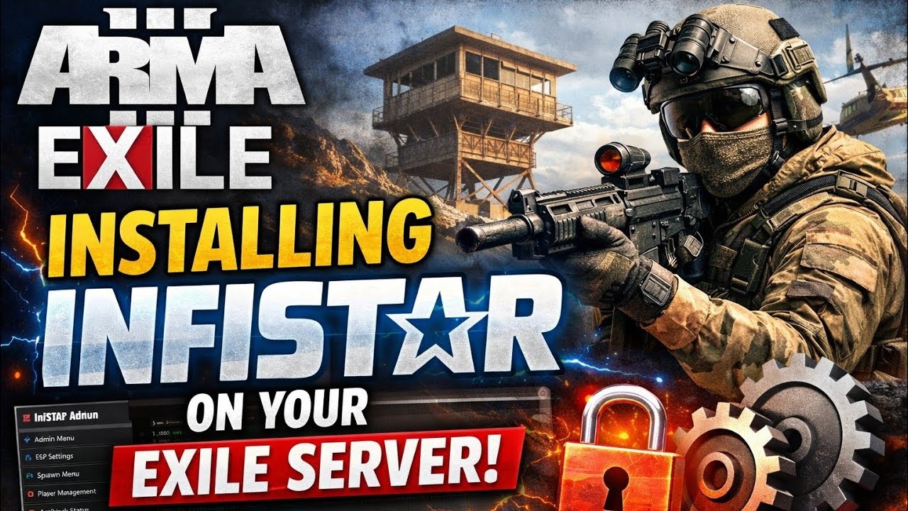 Arma 3 Exile Dedicated Server – How to Install InfiSTAR (EASY & WORKING 2026)