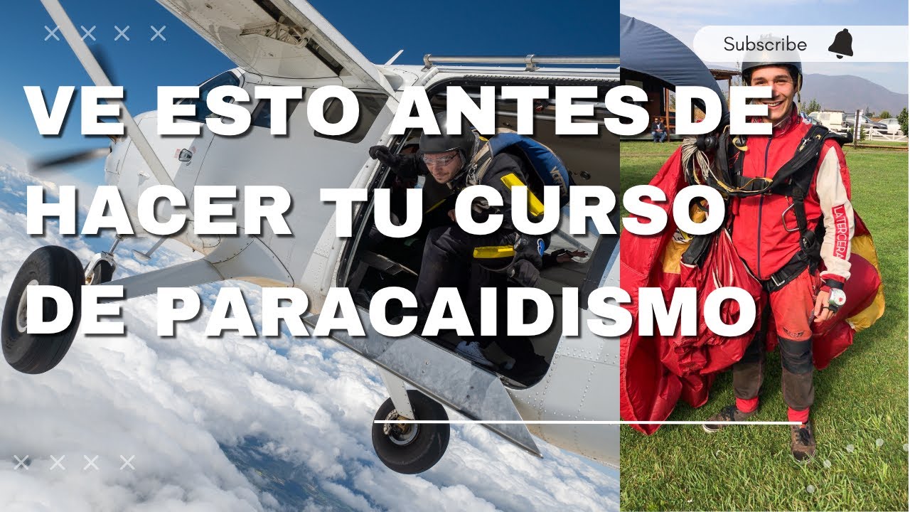 ¡4 Cosas Que Tienes Que Saber Antes De Hacer Tu Curso De Paracaidismo!