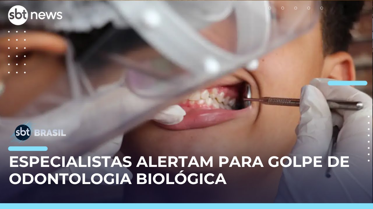 Golpe da “Odontologia Biológica” coloca saúde em risco, alerta CFO | #SBTBrasil