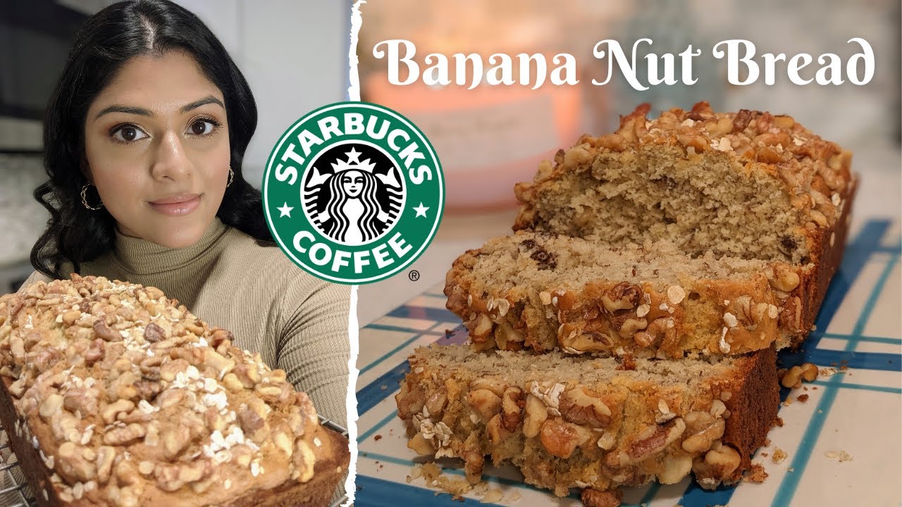 Рецепт бананово-орехового хлеба Starbucks