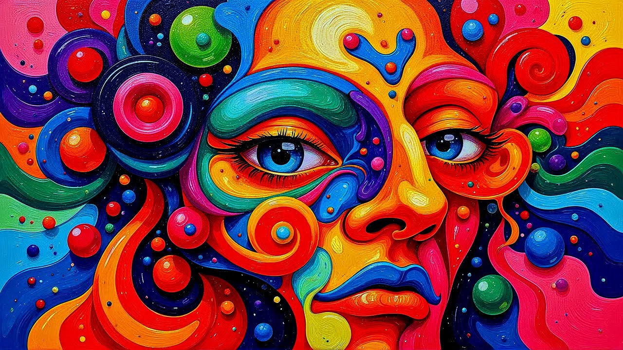 👁️ AI Algorithm Knows: Psychedelic Hallucinations - Surreal Art 👁️