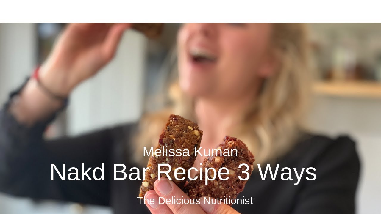How to make NAKD bars at home! 3 flavours