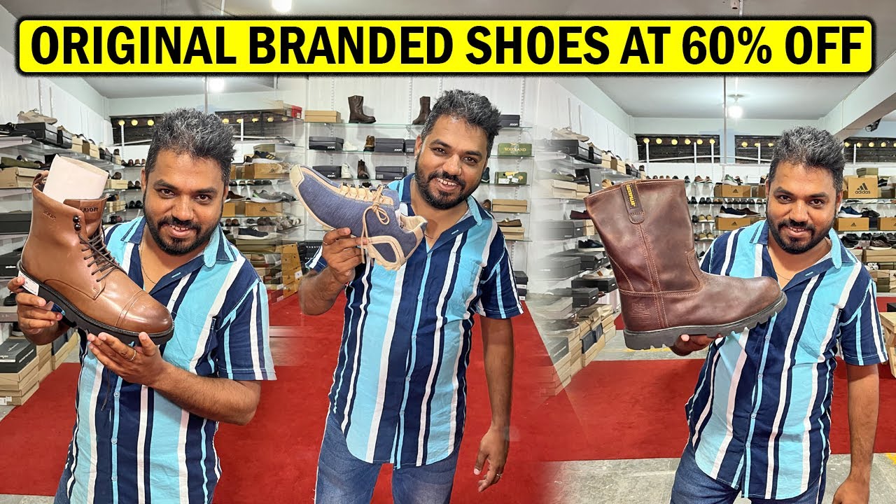நம்ப முடியாத விலையில் Original Branded Shoes!! Branded leather shoes at 60% off in Coimbatore