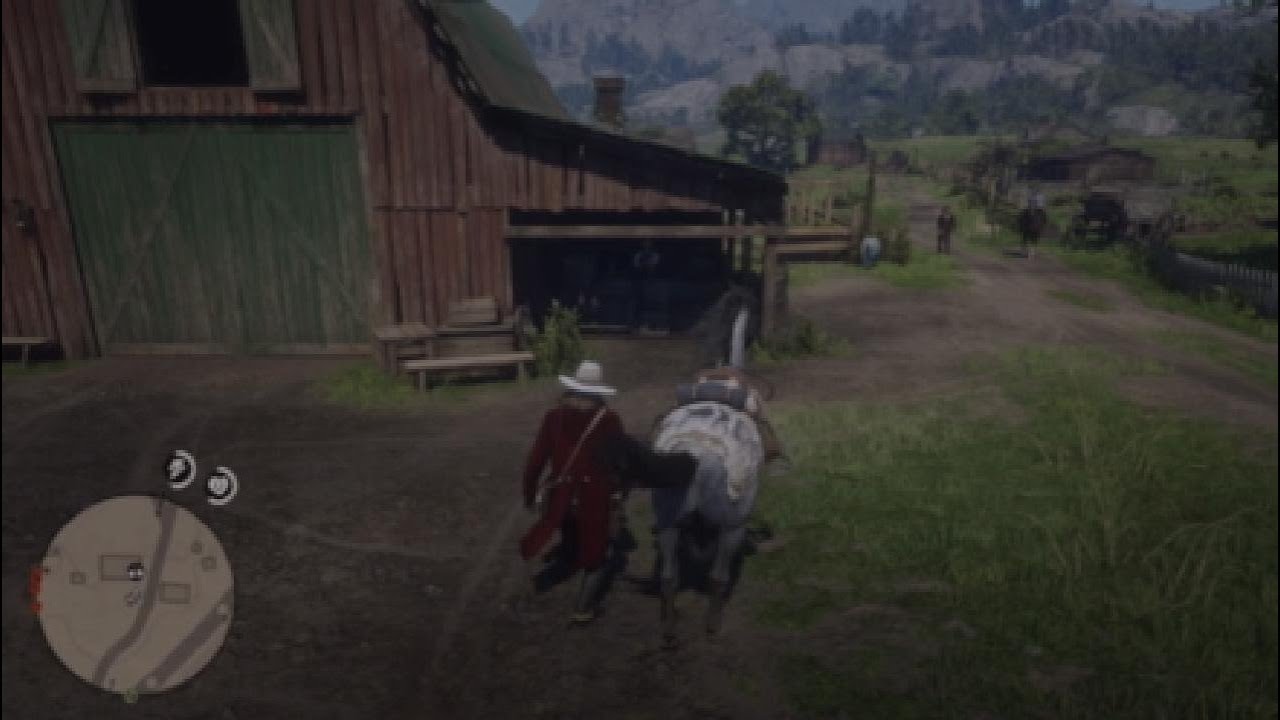 RDR2 Seamus is making fun of Arthur