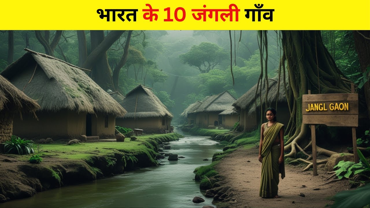 जंगलों में छुपे भारत के 10 अनजाने गाँव
