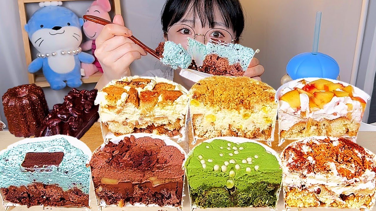 케이크와 스콘을 합친 케이콘🍰 은비스브레드 스콘 케이크 구움과자 디저트 먹방 Dessert Mukbang