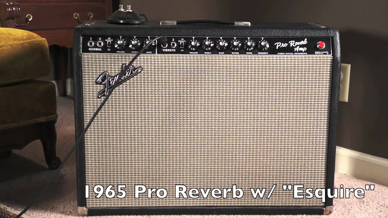 1965 Fender Pro Reverb Blackface