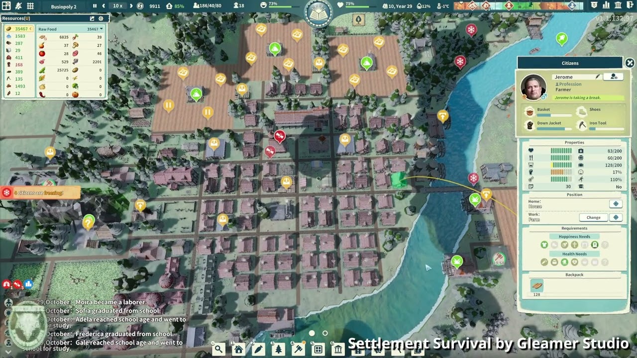 Settlement Survival Review: Survival city builder a'la Banished, but voxels!