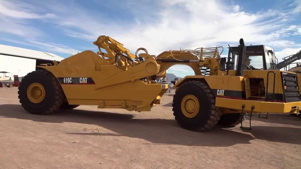 MOTOESCREPA CATERPILLAR 615C SERIES II