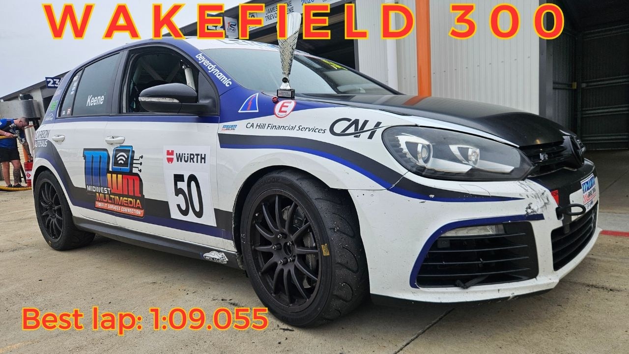 Wakefield 300- Golf R Best lap 1:09.0