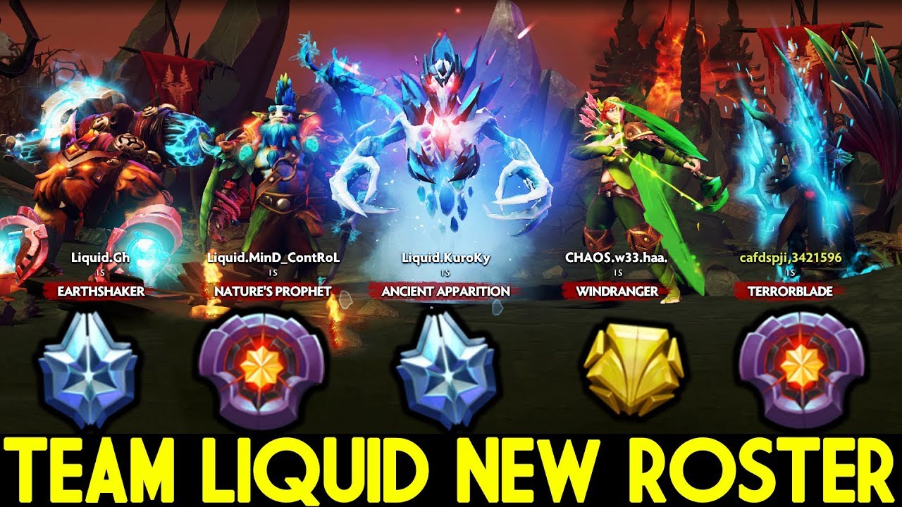 Team Liquid New Roster First Time on Battle Cup 7.22 Dota 2