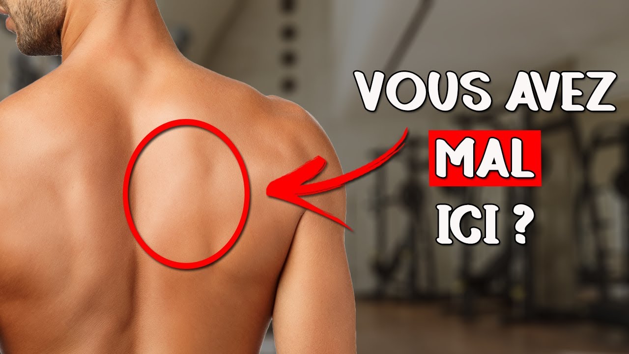 Douleur aux rhomboïdes ? Voici ce que vous devez faire