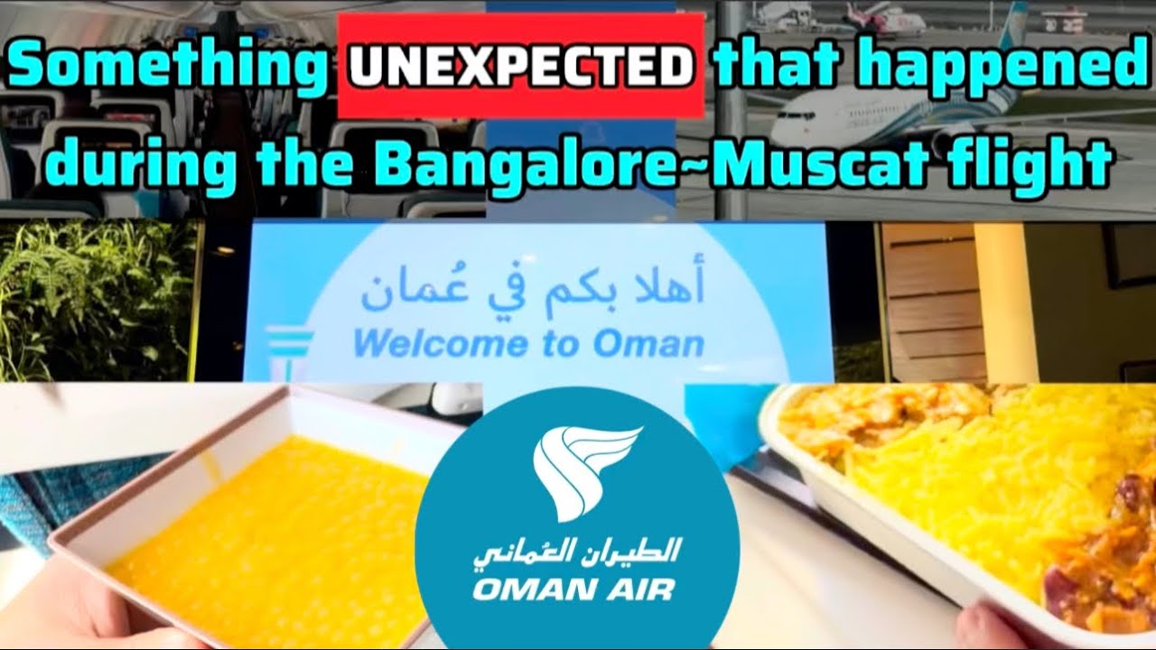 India to Oman Complete Journey Experience | Oman Air Flight, Meals & Muscat Airport Tips #travel