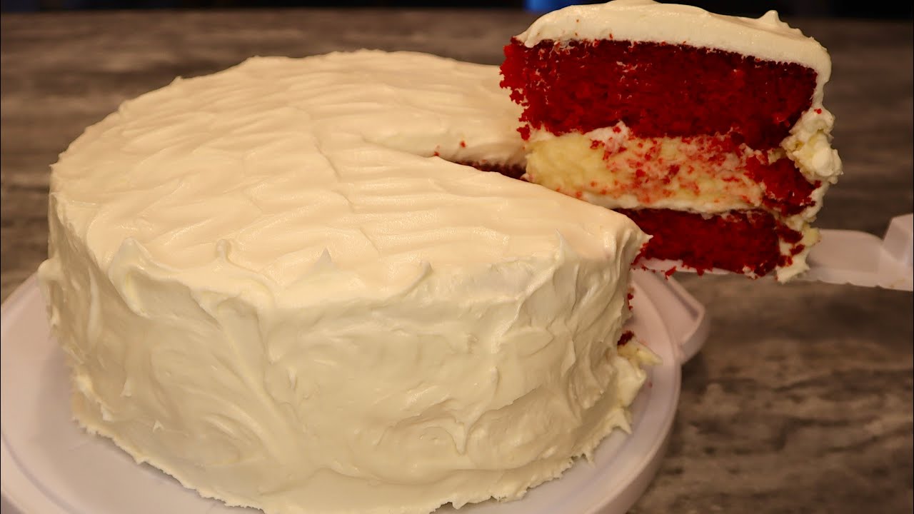 RED VELVET CHEESECAKE CAKE | BEST DESSERT EVER!