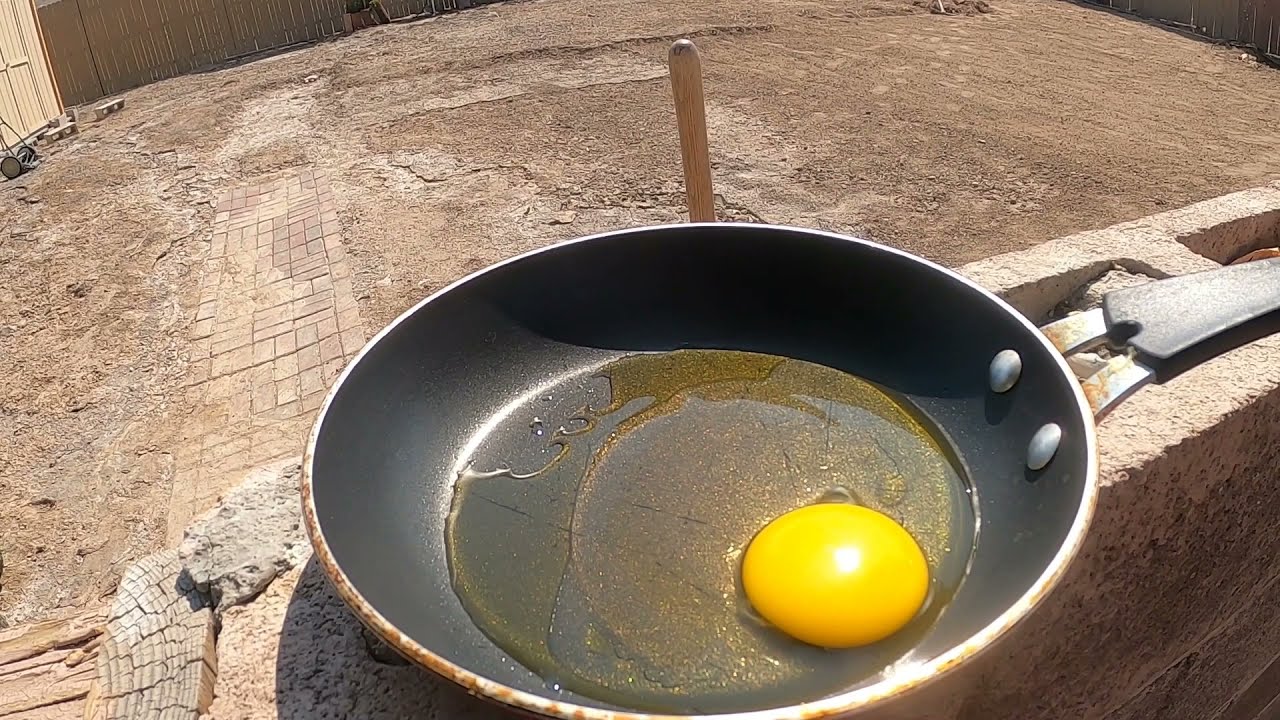 Cook Egg Using The SUN HEAT