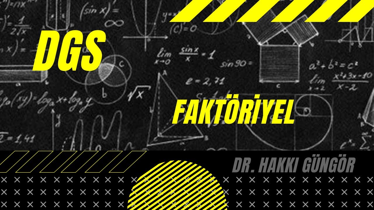 KESiN 1 SORU 🥇 DGS FAKTÖRİYEL (2010-2021) ÇIKMIŞ SORULAR