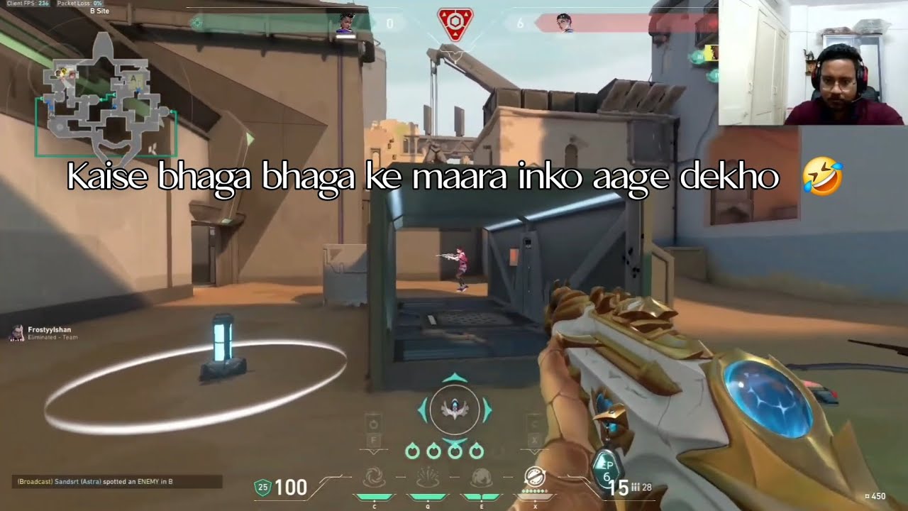 Bhaga bhaga ke maara| Valorant ACE | Fun gameplay with friends| Tenz and Aspas gameplay #valorant