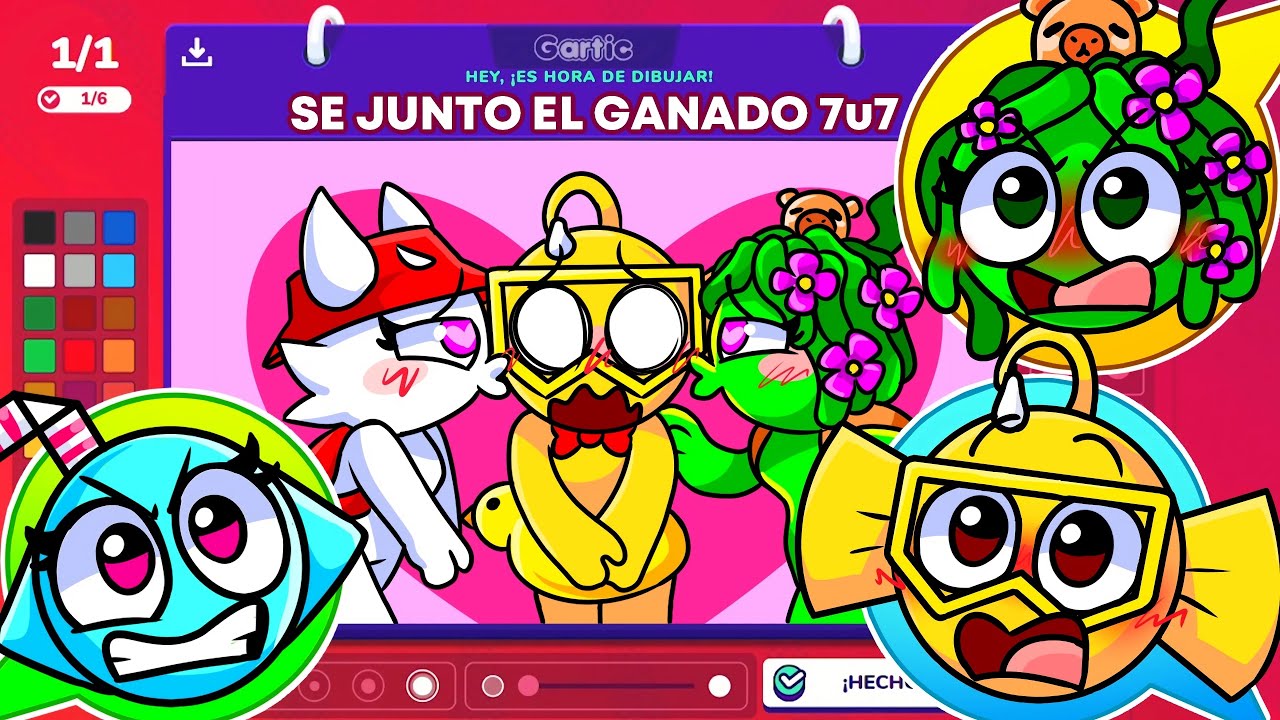 BAILEY y sus Novias en GARTIC PHONE 😈🔥🎨