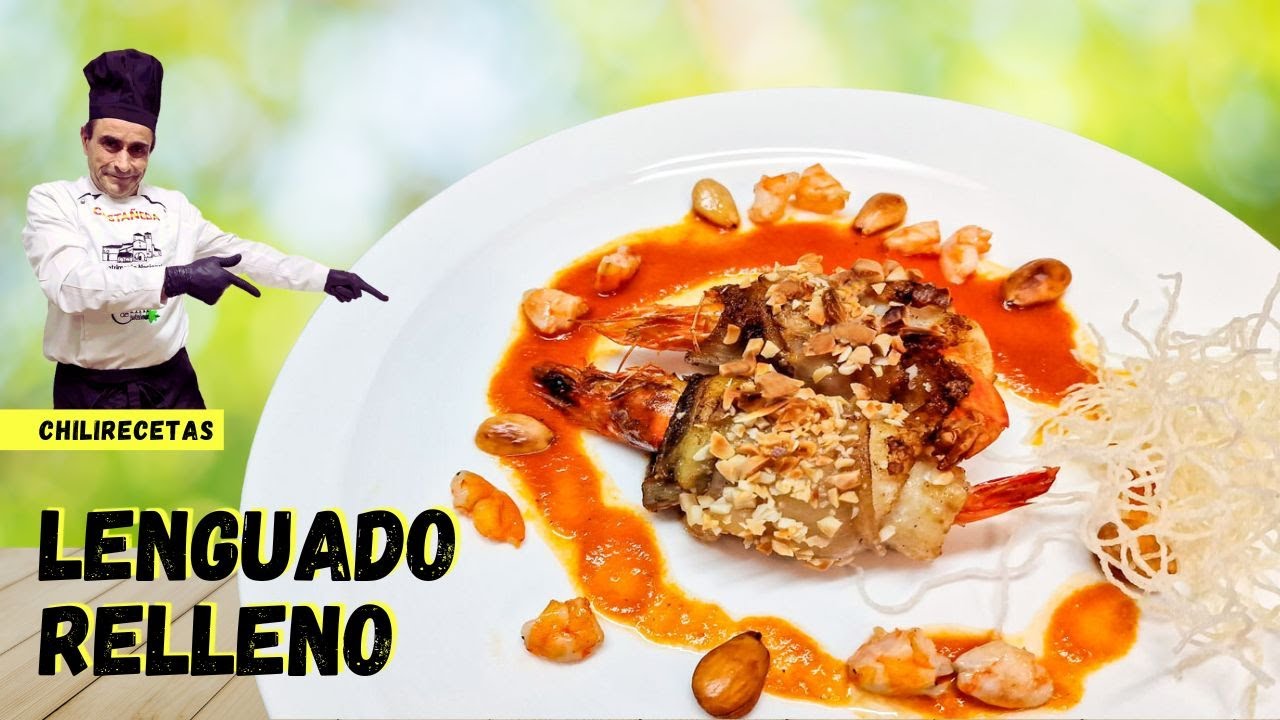 🍽 LENGUADO RELLENO DE LANGOSTINO *Receta fácil y sencilla* | @Chili Recetas