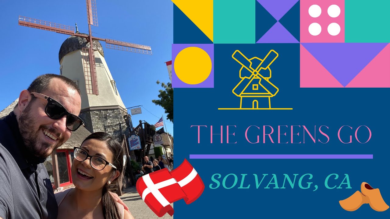 What are the Danish up to in Solvang, CA? Visiting the Danish city for the first time!